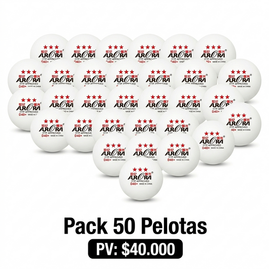 Pack 50 Pelotas Aurora