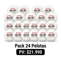 Pack 24 Pelotas Aurora