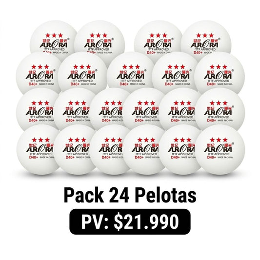 Pack 24 Pelotas Aurora
