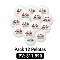 Pack 12 Pelotas Aurora