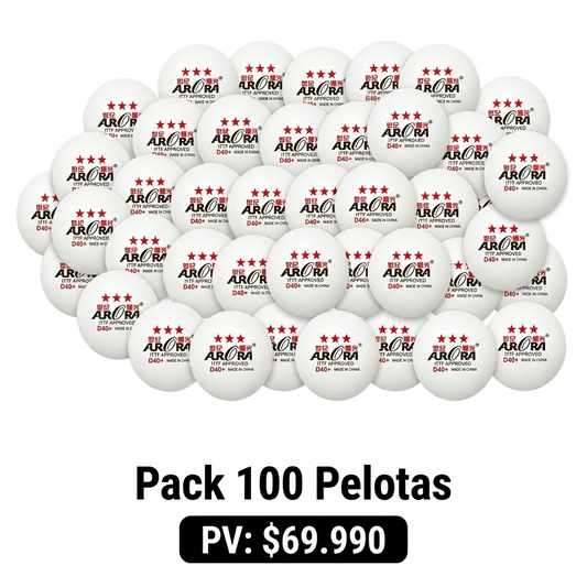Pack 100 Pelotas Aurora
