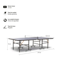 Mesa de Ping Pong ProFold 12 mm